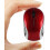 Mini mouse ottico wireless portatile da viaggio 2025 con ricevitore USB per PC e laptop, colore rosso. 1