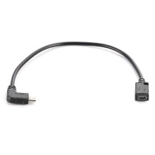 Cavo adattatore da Mini USB femmina a Type-C maschio ad angolo di 90 gradi 2025