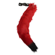 Coda finta pelosa per cosplay, costume per feste di Halloween, decorazione per coda finta