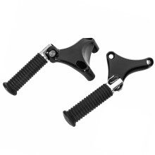 4x Motorcycle Black Passenger Rear Foot Pegs Footpegs Mount for 1200 Xl 883 Sportster 2004-2013