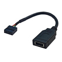 Kabel adaptera USB 9PIN do Type-C i TYPE-E Key-A na przednim panelu