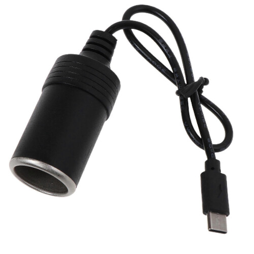 USB C til billighterkabelkonverter 12V 3A 36W PD-lader