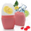 Small Cube Ice Roller for Face And Eye,Facial Ice Roller Massager (Pink) 1