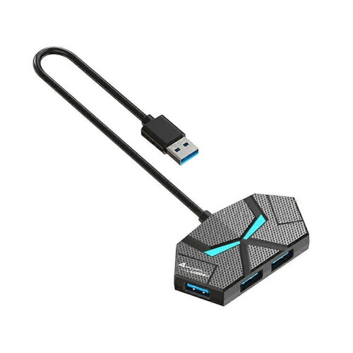 USB 3.0 Hub 7 Ports Speed Data Transfer MultiDevice Connectivity for Laptop and PC