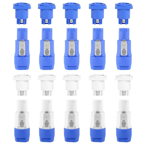 10 Sets Type A NAC3FCA+NAC3MPA-1 Chassis Plug Panel Adapter