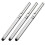 Precision Capacitive Stylus Pen for Sony Xperia 1 III 6 Pack Silver 1