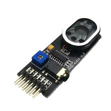 PMOD-AUDIO-kort för ICESugar FPGA - Dubbelkanalig ljudutgång med volymjustering