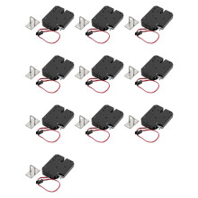 10X 12V 2A 150KG/330Lb Fail Safe Electromagnetic Door Lock for Access Control Cabinet