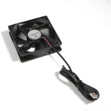 1-pakning 90 mm USB 5V børsteløs kjølevifte PC-kabinett Raspberry Pi radiatorventilasjon