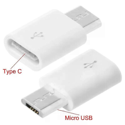USB-C-Buchse auf Micro-USB-Stecker Adapteranschluss