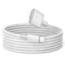 Kabel ładujący MagSafe 3 z magnesem, 6,5 stopy (2 m), 140 W, USB-C
