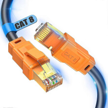 Cat8 Patch Cable 3m 26AWG 40Gbps 2000MHz SFTP Heavy Duty RJ45 Indoor Outdoor Weatherproof