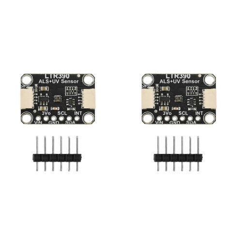 2X LTR390 UV-ljussensor 300-350nm I2C