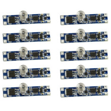 10X 5V-24V 8A Smart LED-dimmer Kapacitiv sensormodul Pekbrytare
