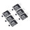 6PCS KY-003 A3144 Hall Effect Sensor Module DC5V Non-Contact Switch AVR Smart Car Multicolor 1