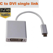 USB-C-zu-DVI-Dual-Link-Adapter USB 3.1 Typ C Thunderbolt 3 DVI-D 2560x1600