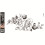 Waterproof Temporary Tattoo - Floral Design   Model 1 3
