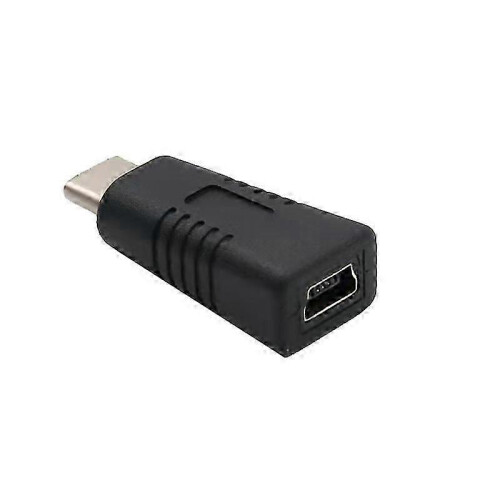 Mini USB hunn til type C hann-adapter Ladedataoverføring