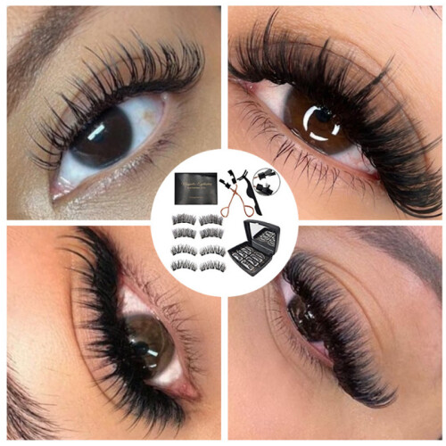 Natural Look Magnetic Eyelashes for Easy Application 1