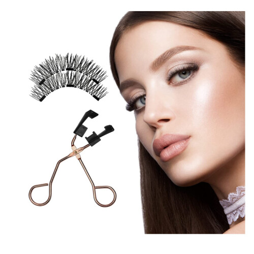 Natural Look Magnetic Eyelashes for Easy Application 2