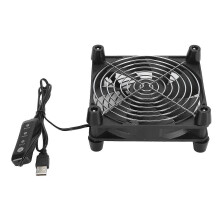 Ventola USB da 140 mm, 5 V, 3 velocità, 2800 giri/min per tablet, TV, router, DVR