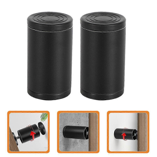 Aluminum Alloy Bed Stopper 2Pcs for Bed Use Adjustable Headboard Bracket 2