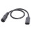 DC 5,5x2,1 Buchse auf USB 3.1 Buchse Adapter 5V3A 1