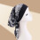 Satin Printed Tie Chemo Cap - Comfortable Head Protection 3