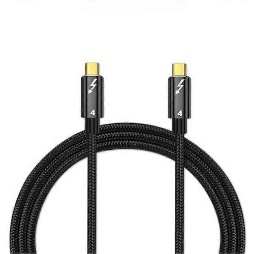 Câble Thunderbolt 4 USB 4 Type-C de 1 m, 40 Gbit/s, 8K à 60 Hz, charge rapide PD 100 W pour MacBook Pro