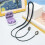 Cordon Anti-Perte en Silicone pour Écouteurs Bluetooth Samsung Galaxy Buds 2 Black 2