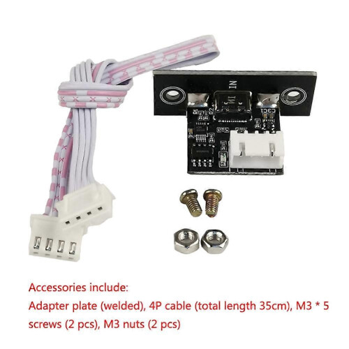 Izolowany programator USB-C do TTL UART przemysłowy 3,3 V z akcesoriami 2