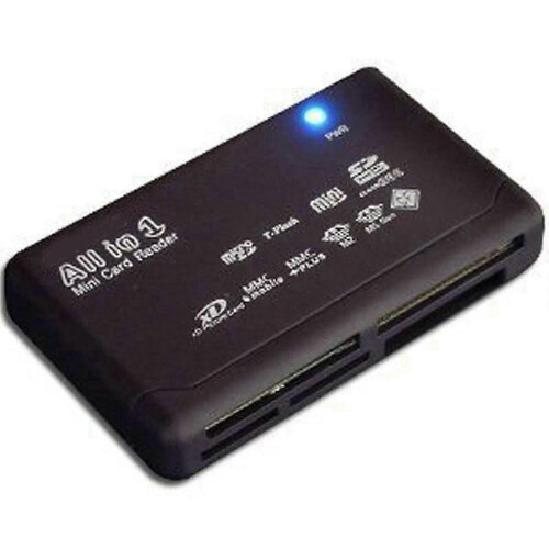 All-in-One 1 USB Card Reader SD SDHC Mini Micro M2 MMC XD CF MS Ed.0125 1