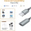 USB 3.0 hann til Lightning hunn HiFi-lydadapterkabel for MacBook PC 2