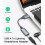 USB 3.0 hann til Lightning hunn HiFi-lydadapterkabel for MacBook PC 3