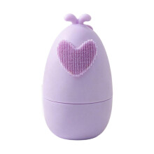 (Purple) Silicone Ice Face Roller - Bunny Egg Mold for Skin Care & Puffiness
