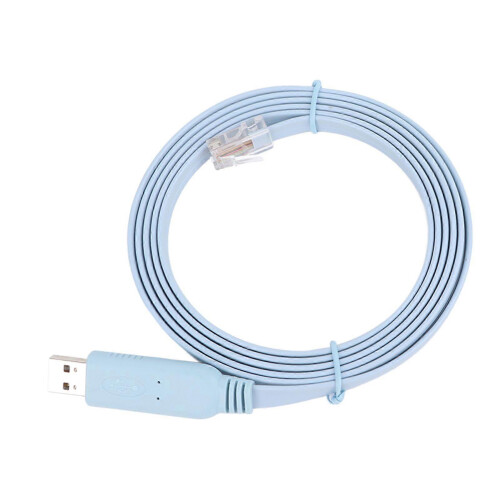 USB to RJ45 Console Cable 5.9ft High Speed Durable Copper for Router 1
