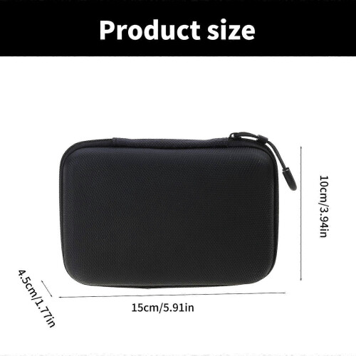 EVA Shockproof Storage Case for R36S R35S K36 Handheld Console with Mesh Pocket 2