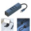 4-Port USB Hub Splitter Expander for PC Laptop Desktop Computer Multicolor Data Transfer 4