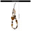 Plastic Leopard Beaded Phone Lanyard Drop-Resistant Multicolor for Women 3