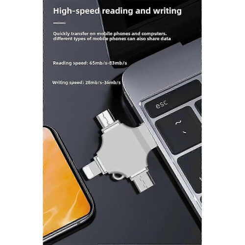 2025 Multiport USB-stasjon Ledig plass Databeskyttelse iPhone Android iPad Mac PC Galaxy 1