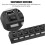 Lefou 7 Port USB 2.0 Hub 480Mbps High Speed Splitter Black 2