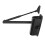 Door Closer with Positioning - Controlled Closing Black S 4
