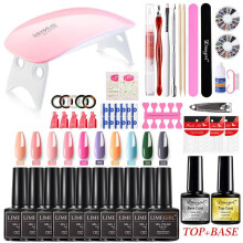 (ZH158-1) Best-Selling Nail Kit Quick-Dry Gel Polish for Beginners Nail Salon Tool Set