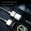 140W USB-C Fast Charging Auto Stop Safety Separator Adapter for Phone 4