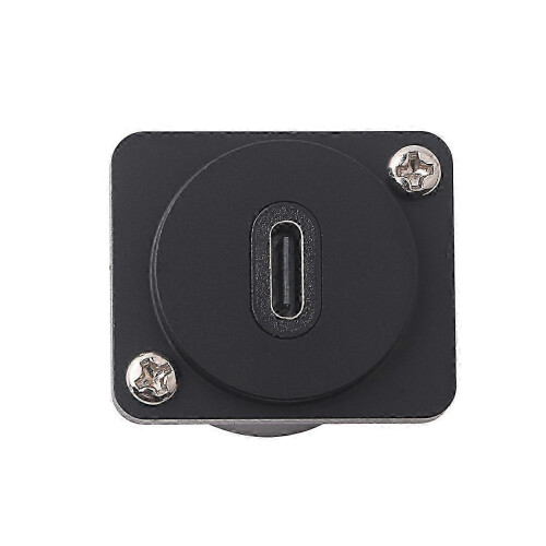 USB Type C hunn-til-hunn panelmontert forlengelsesadapter rund USBC FF 2