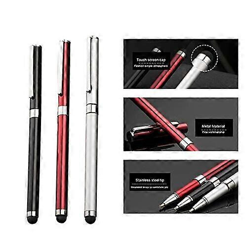 Precision Capacitive Stylus Pen for Sony Xperia 1 III 6 Pack Silver 2