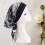 Satin Printed Tie Chemo Cap - Comfortable Head Protection 4