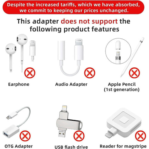4 Pack Lightning to USB C Adapter for iPhone 15/16/17 Pro/Max Fast Charging Data Transfer 1