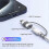4 Pack Lightning to USB C Adapter for iPhone 15/16/17 Pro/Max Fast Charging Data Transfer 3