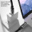 Câble Thunderbolt 4 USB 4 Type-C de 1 m, 40 Gbit/s, 8K à 60 Hz, charge rapide PD 100 W pour MacBook Pro 3